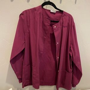 Large scrub jacket